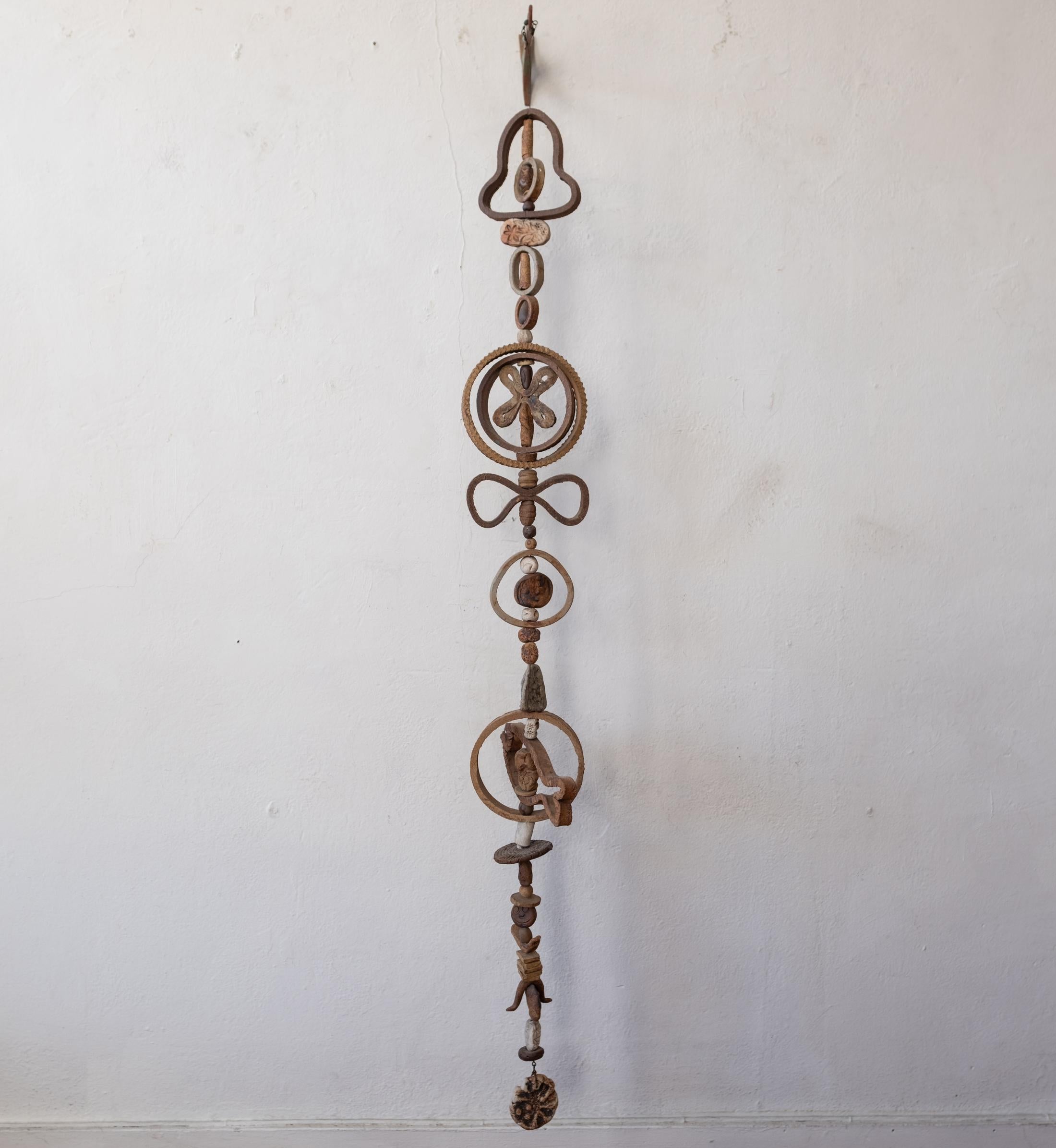 Hängeskulptur aus Keramik von Ted Saito, 1970er-Jahre 1
