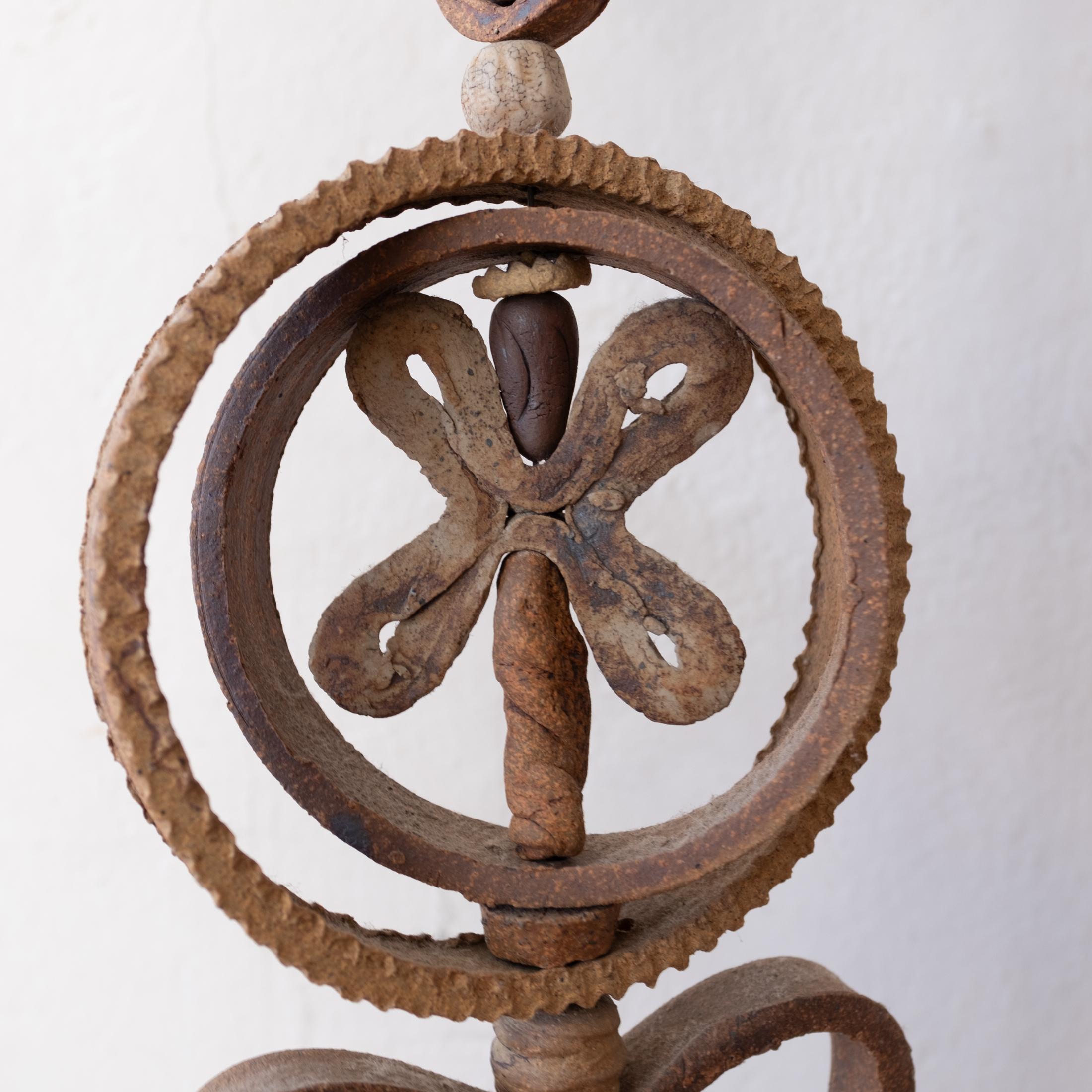 Hängeskulptur aus Keramik von Ted Saito, 1970er-Jahre 2