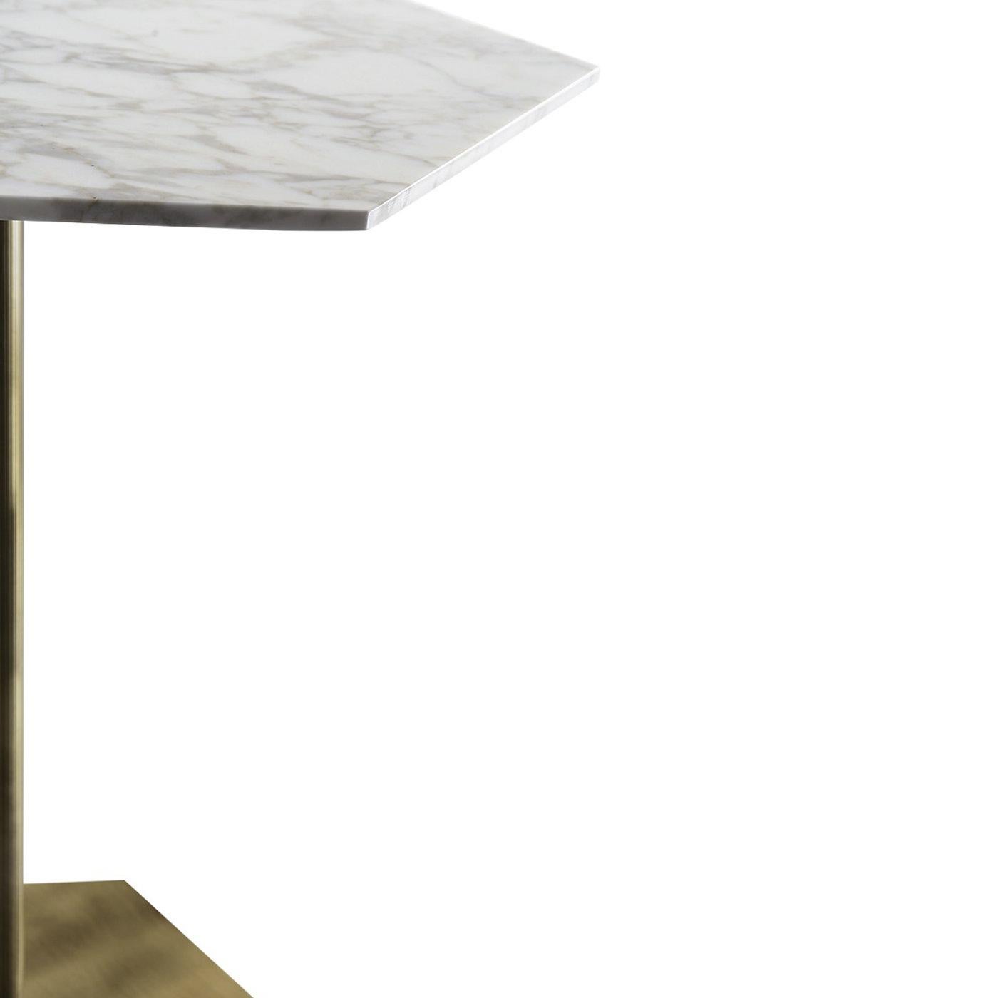 Italian Ted Table with Marble Top