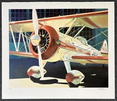 Bi-Plane 1981  Signed Limited Edition Screen Print