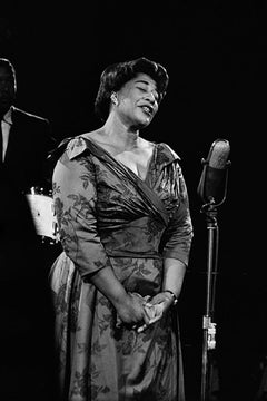 Ella Fitzgerald, 1961 (Ted Williams - Schwarz-weiß-Fotografie)