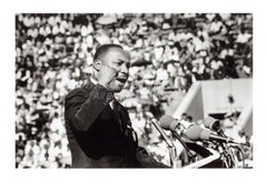 Vintage Martin Luther King Jr 1964 Solider Field Peace Rally Historic Original Photo Set
