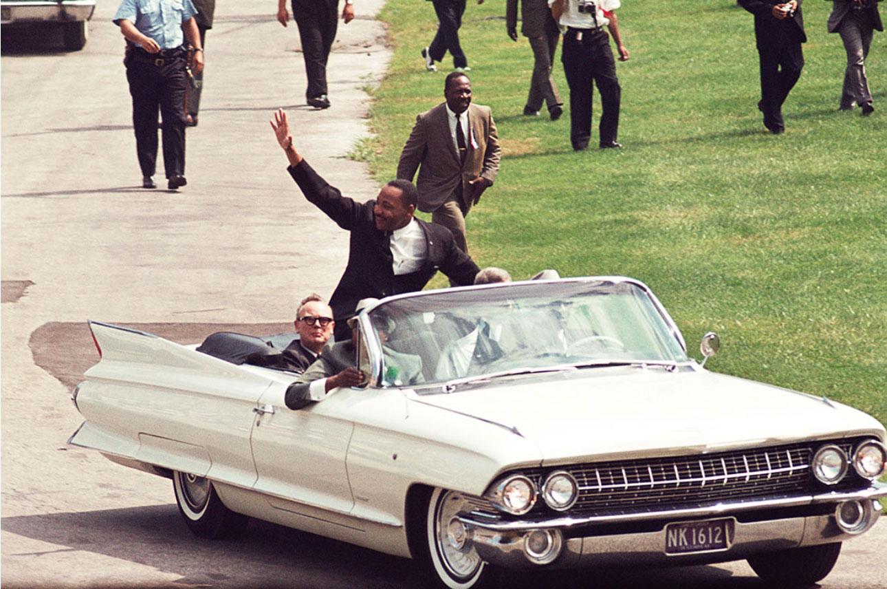 Martin Luther King Motorcade