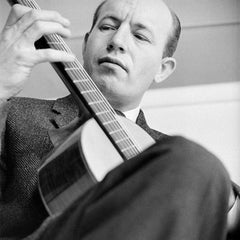 Ted Williams 'Charlie Byrd playing the guitar'