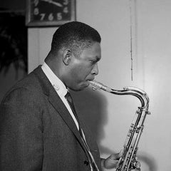 Ted Williams 'John Coltrane playing the saxophone'