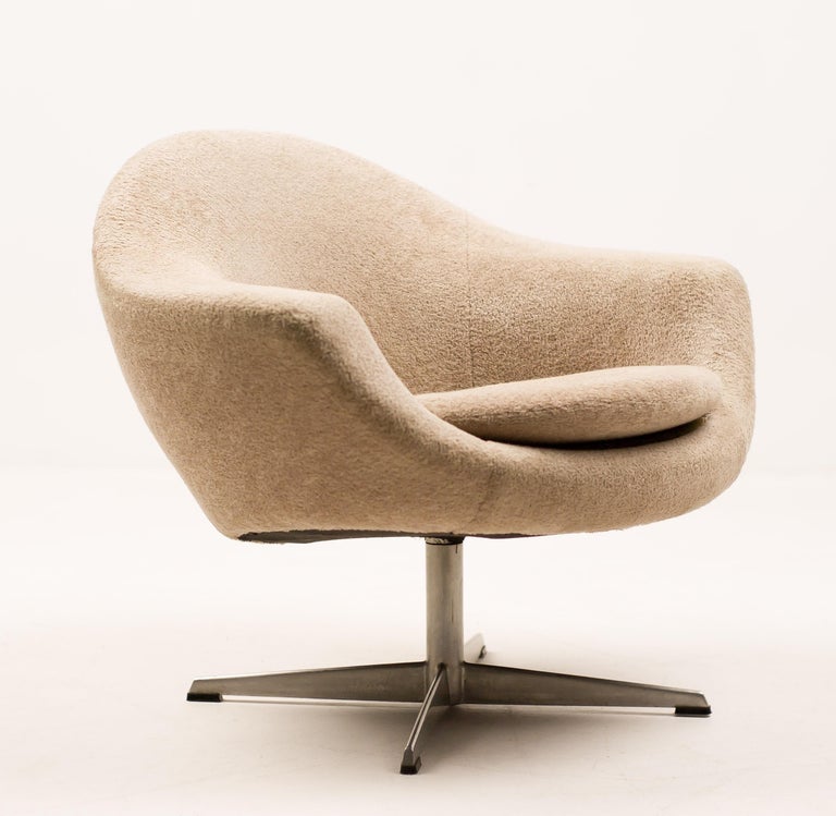 Teddy Bear Swivel Lounge Chair at 1stDibs