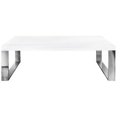 Teddy Black or White Square Coffee Table