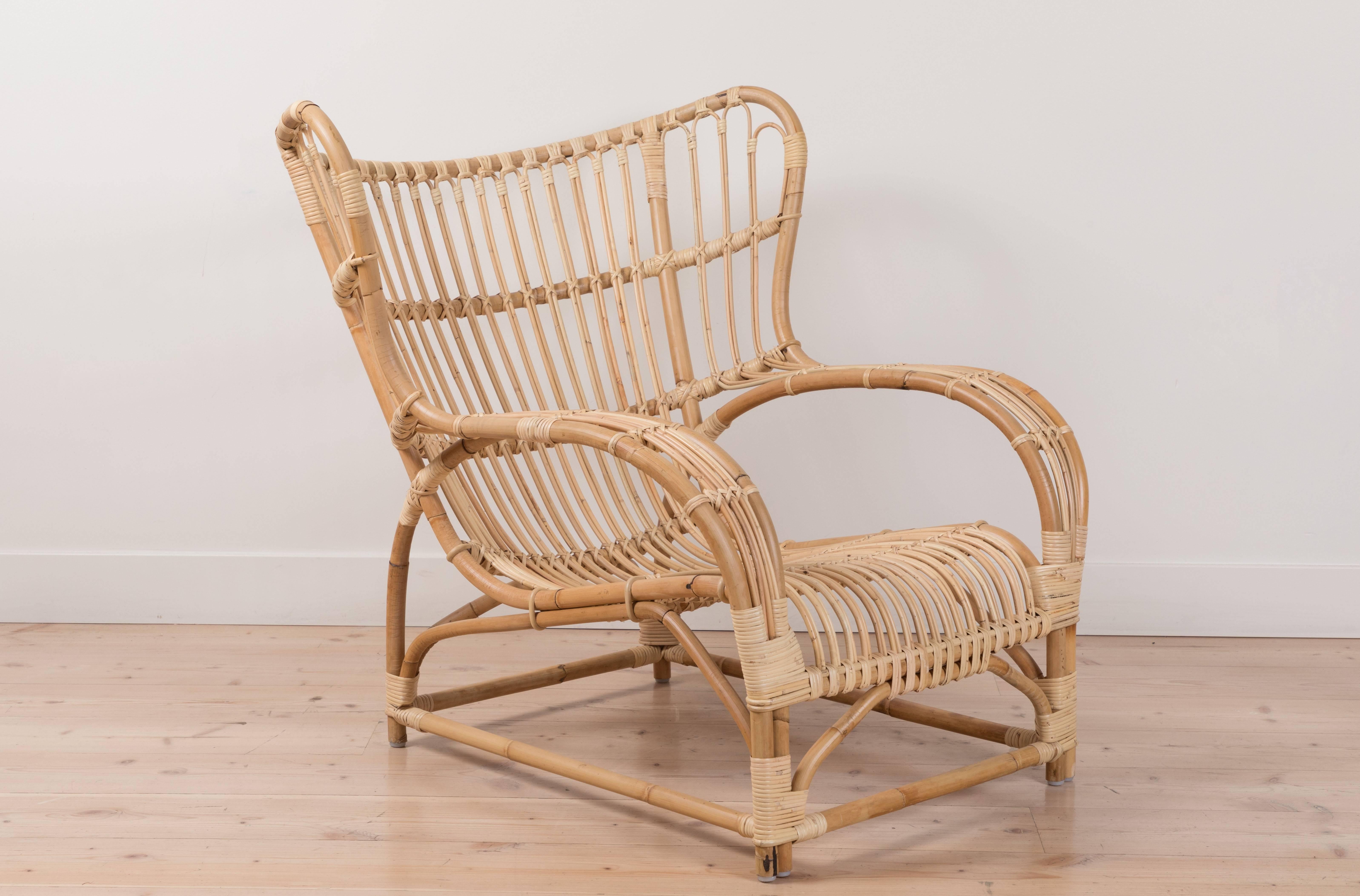 American Teddy Chair and Ottoman by Viggo Boesen