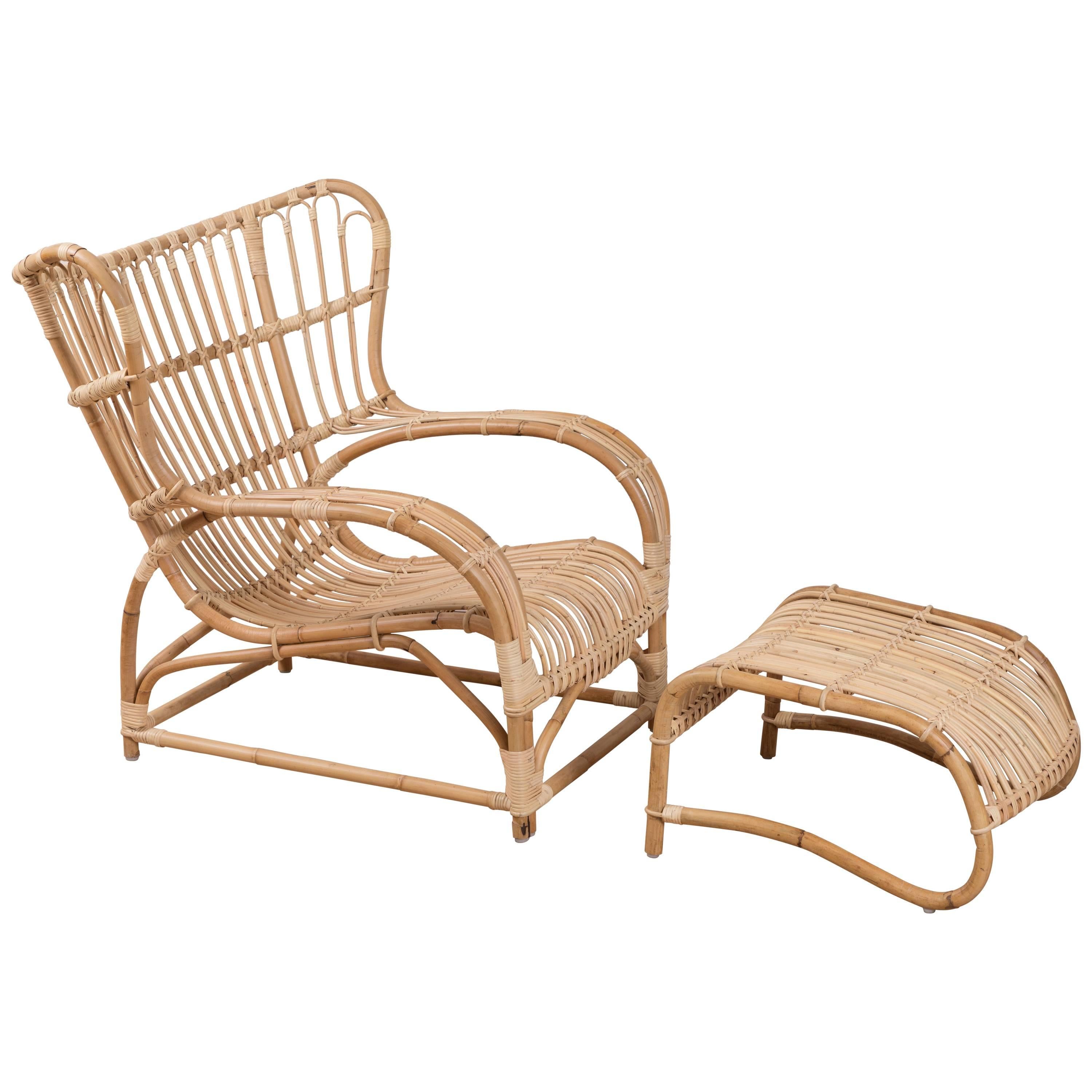 Teddy Chair and Ottoman by Viggo Boesen