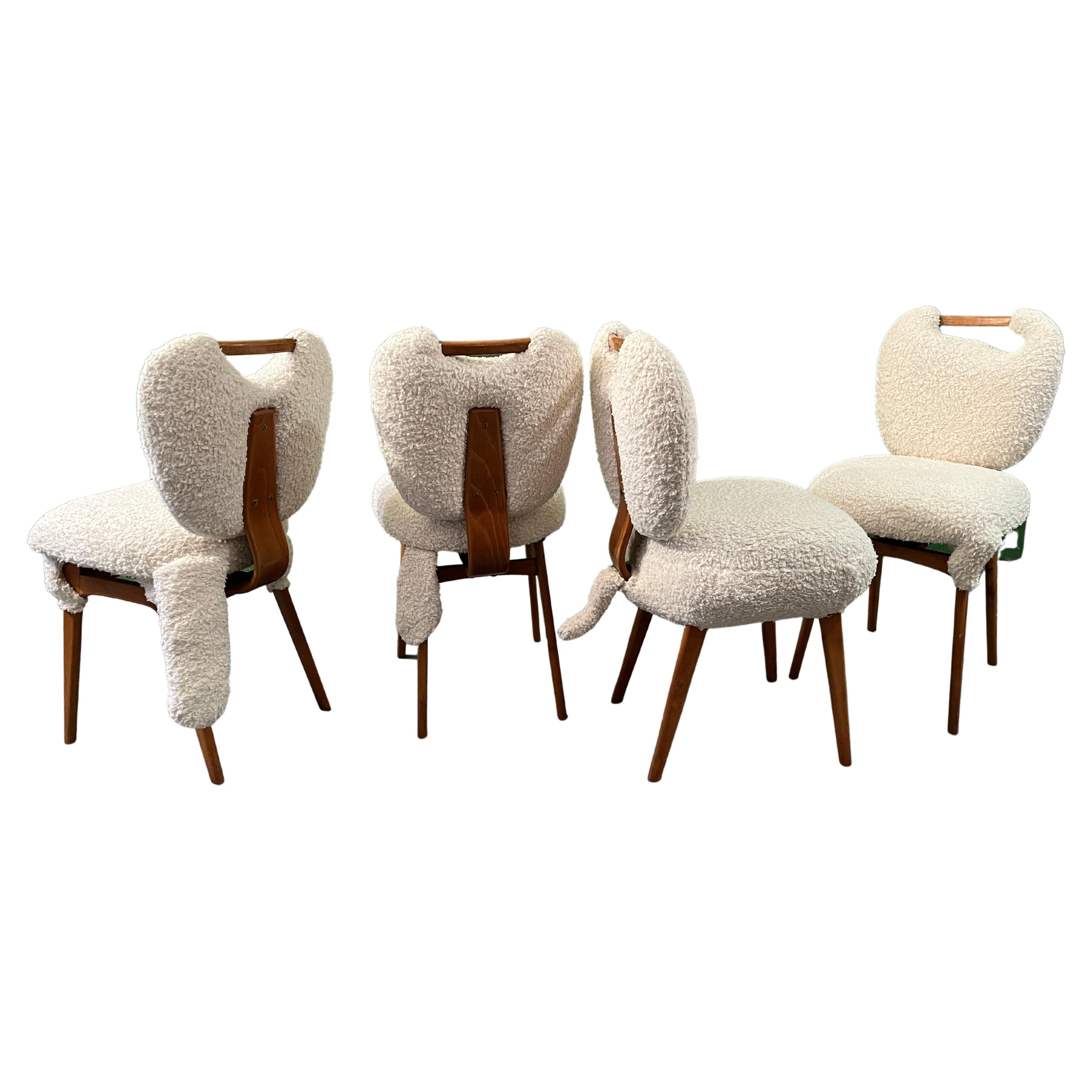 Teddy Chairs by Markus Friedrich Staab/ Contemporized For Sale