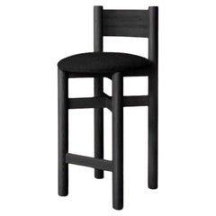 Tabouret de comptoir Teddy - Noir