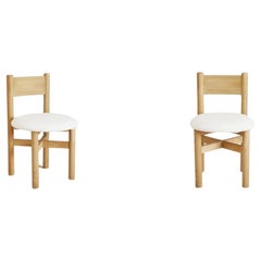 Teddy Dining Chair - White Oak - Strt