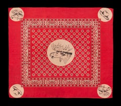 Teddy Roosevelt Silk Kerchief Made for His 1912 Presidential Run