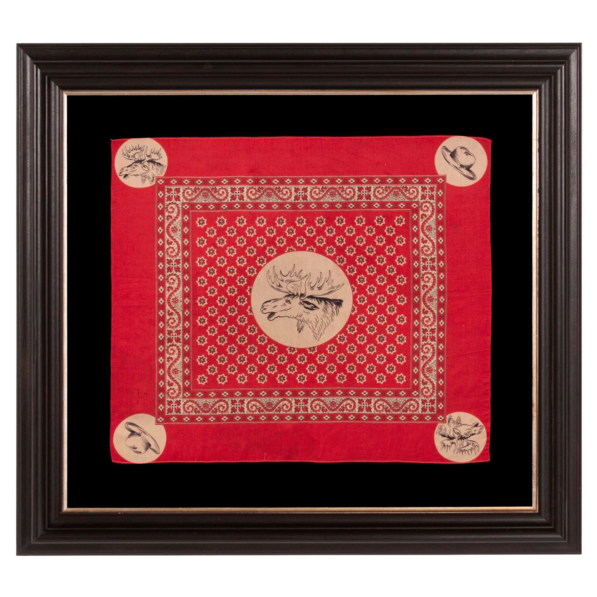 Teddy Roosevelt Silk Kerchief Made for His 1912 Presidential Run