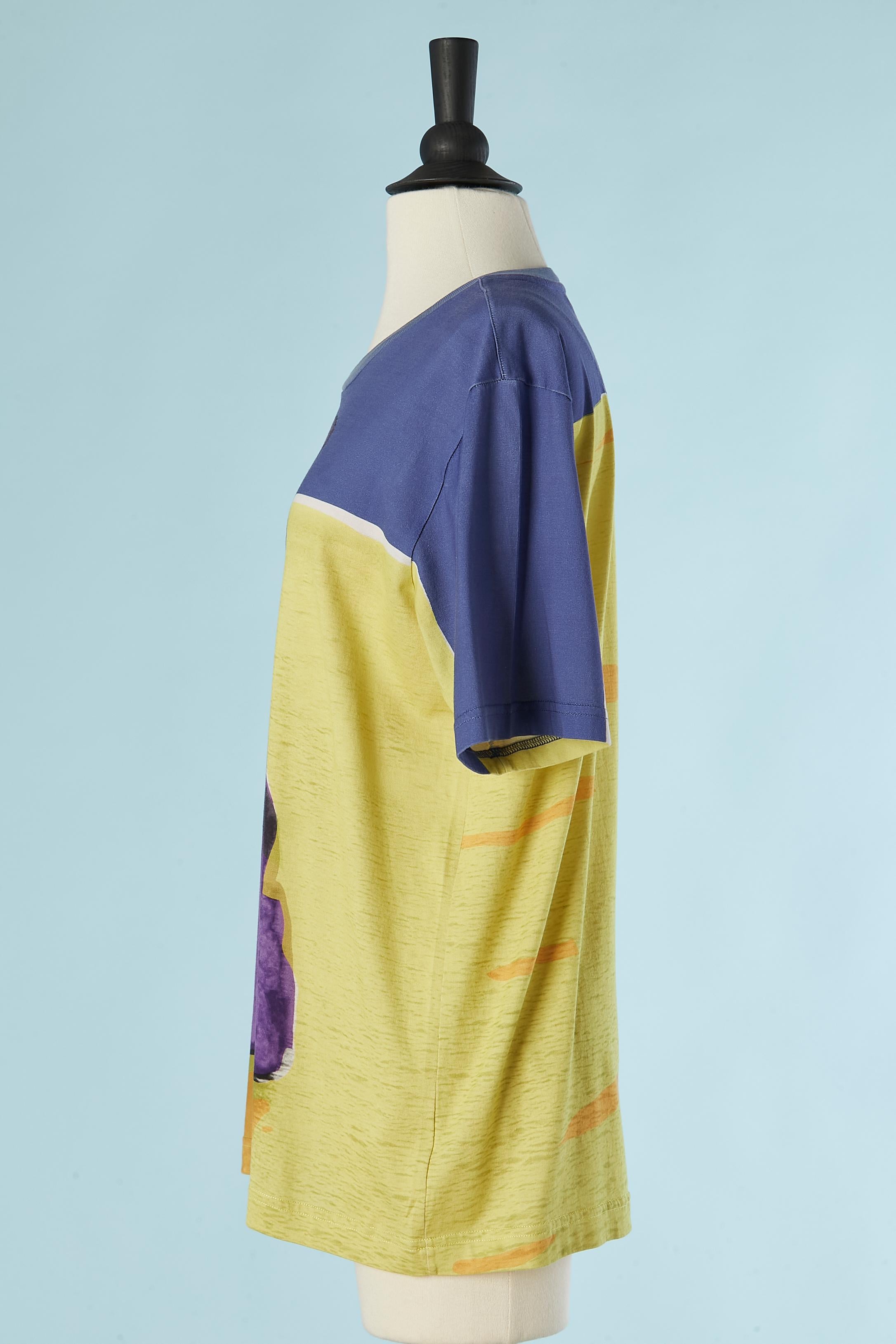 Camiseta con estampado Leo de Dolce & Gabbana en Excelente estado para la venta en Saint-Ouen-Sur-Seine, FR