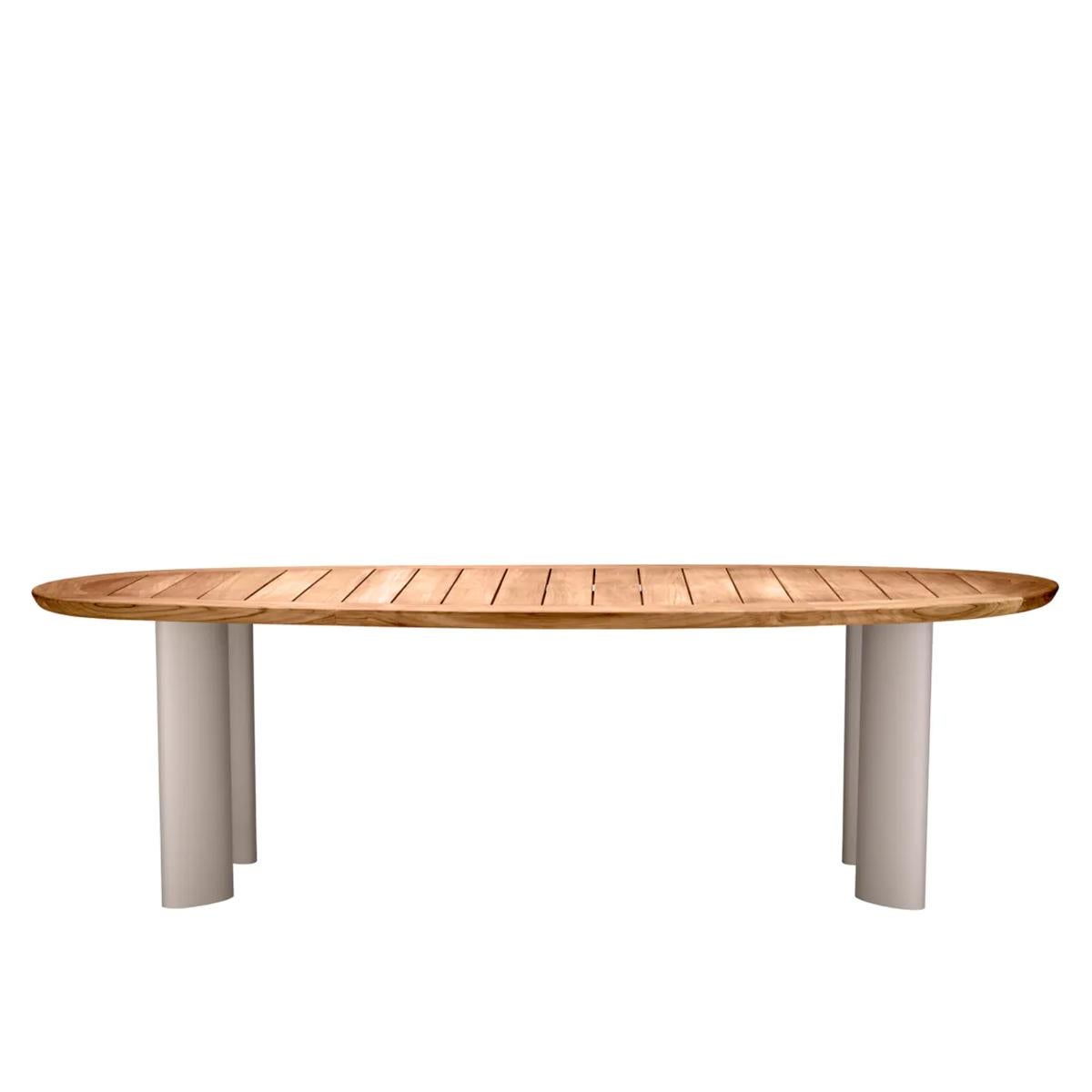 Indonesian Teeko Outdoor Dining Table For Sale
