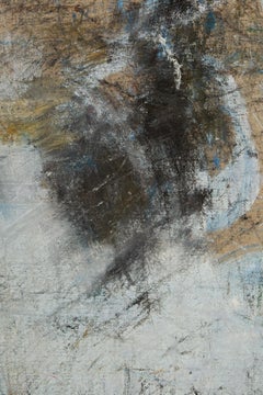 Te'er Ba Abstract Original Oil On Canvas "Untitled - Shape"