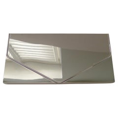 Retro Teghini, Firenze - Modernist Silver Plated Desk Box c.1970