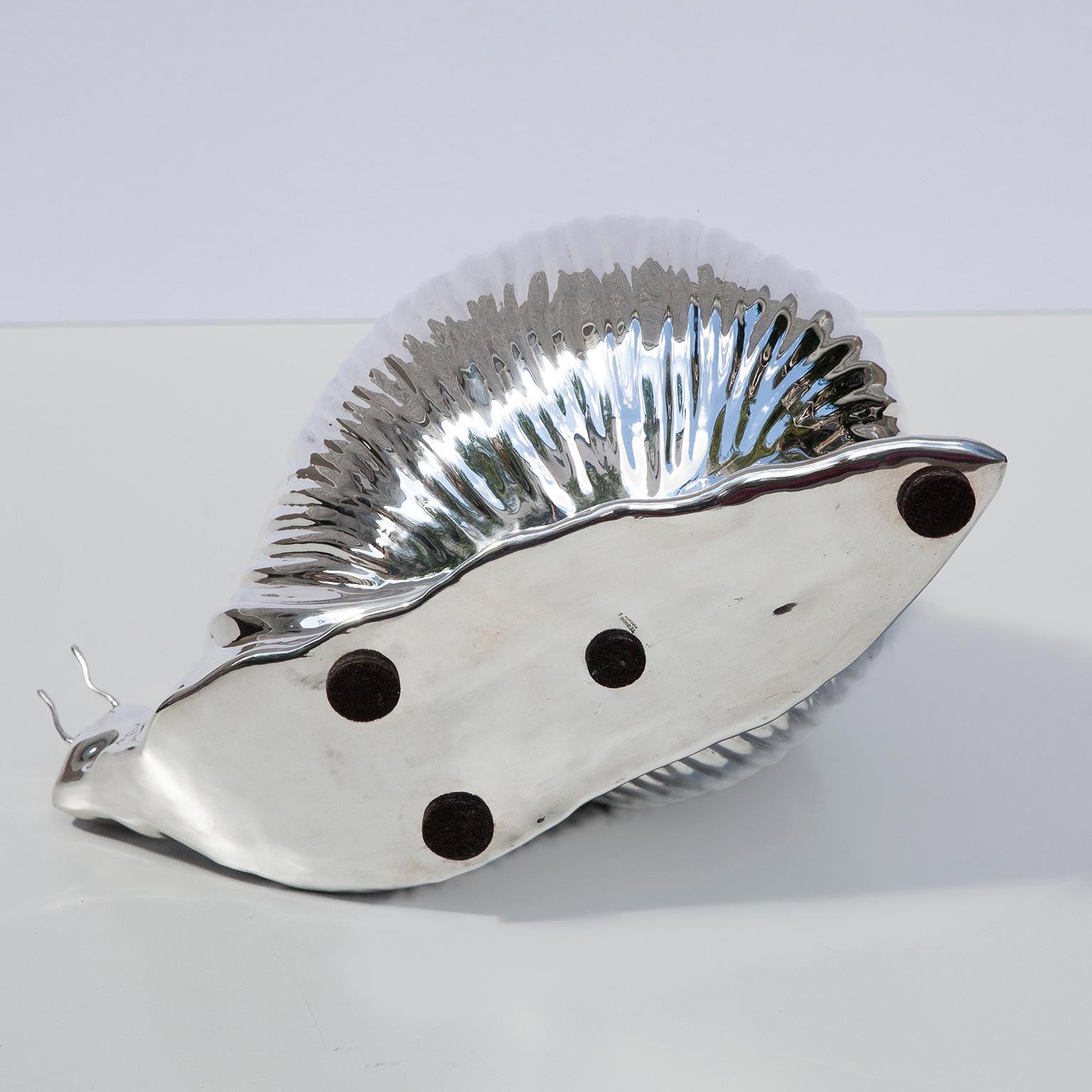 Teghini Silver Plated Snail Ice Bucket, Italy, 1977 4