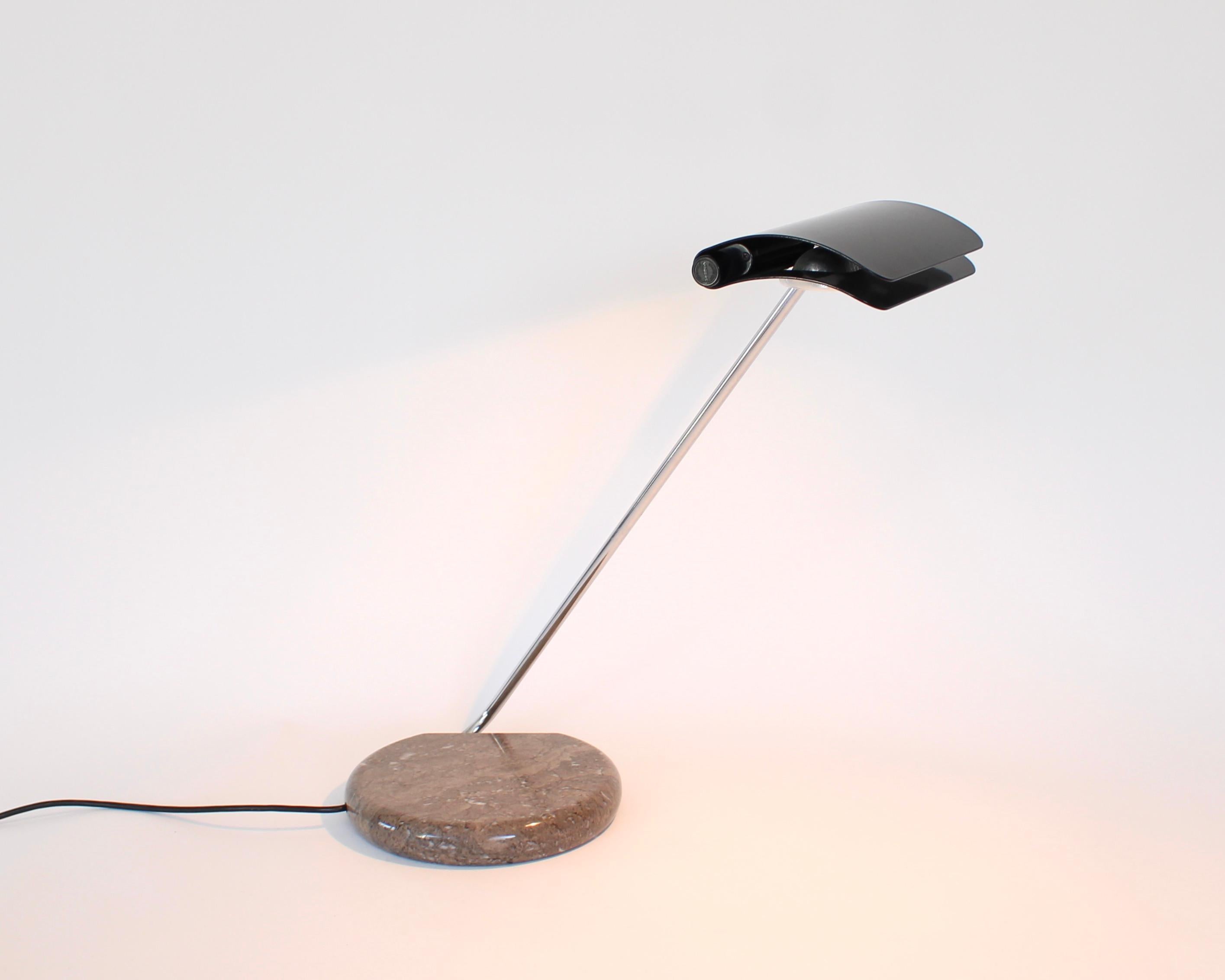 Tegola Table Lamp by Bruno Gecchelin for Skipper and Pollux For Sale 1