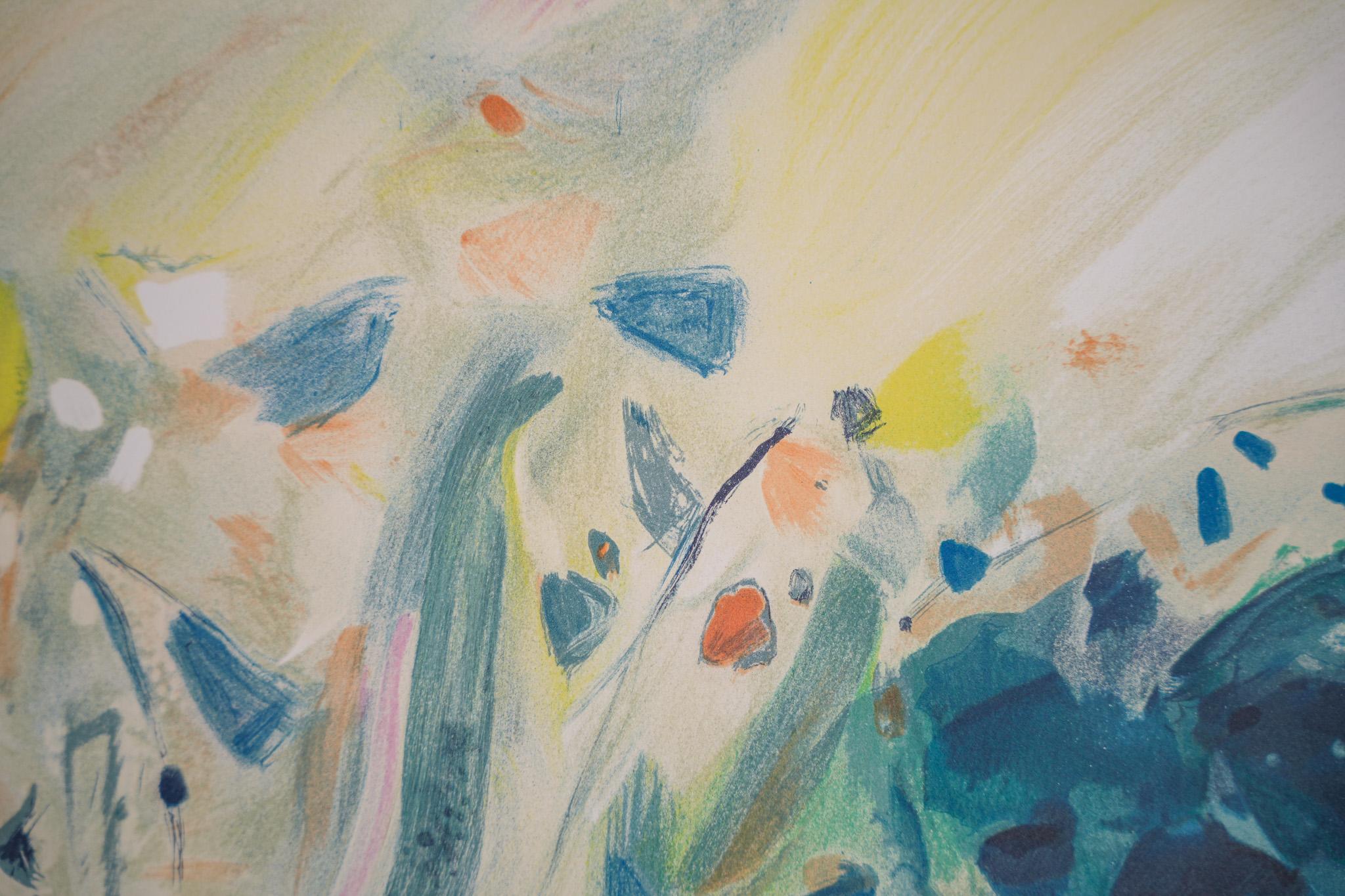 Frühsommer 87/150, Schriftenreihe Nr. 4 (Abstrakt), Print, von Teh-Chun Chu