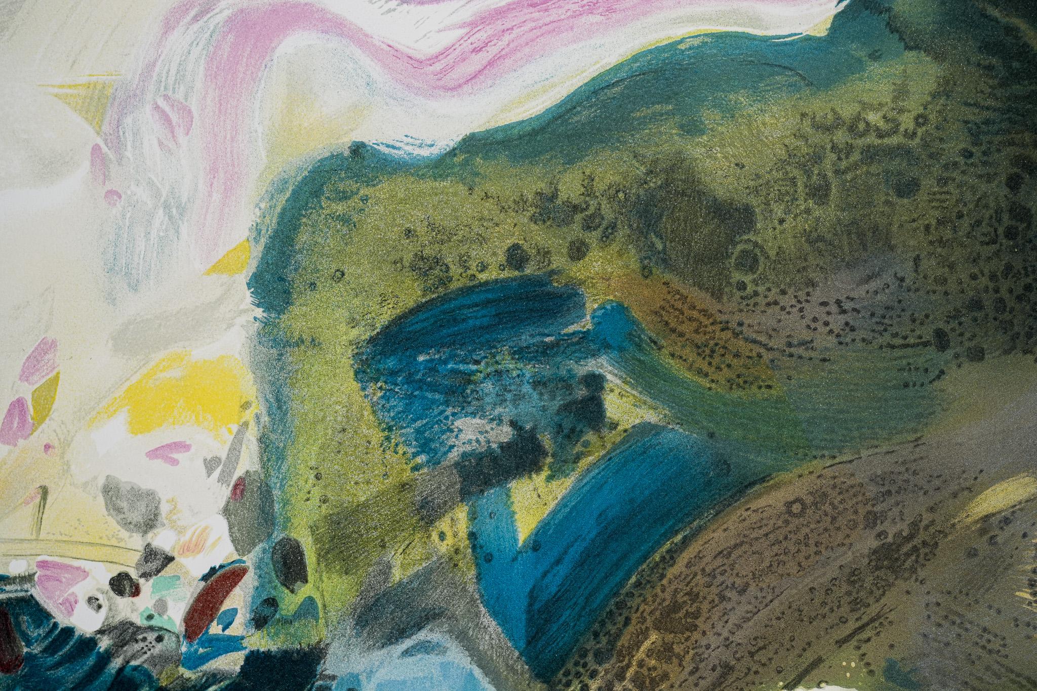 Vibrant Freedom ist einer der sechs Drucke der Print Series No.4. 

Die Druckserie Nr. 4 verkörpert Teh-Chun Chus typischen Stil der lyrischen Abstraktion. Durch satte Farbschichten und spontane Pinselführung fängt er den Rhythmus von Licht und