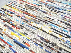 Tehos - Hojas de otoño, Técnica mixta sobre lienzo