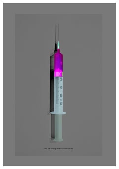 Tehos - Push for twenty one milliliters of art, Photograph, Archival Ink Jet