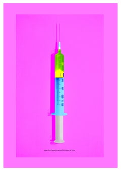 Tehos - Push for twenty one milliliters of Love, Digital on Paper