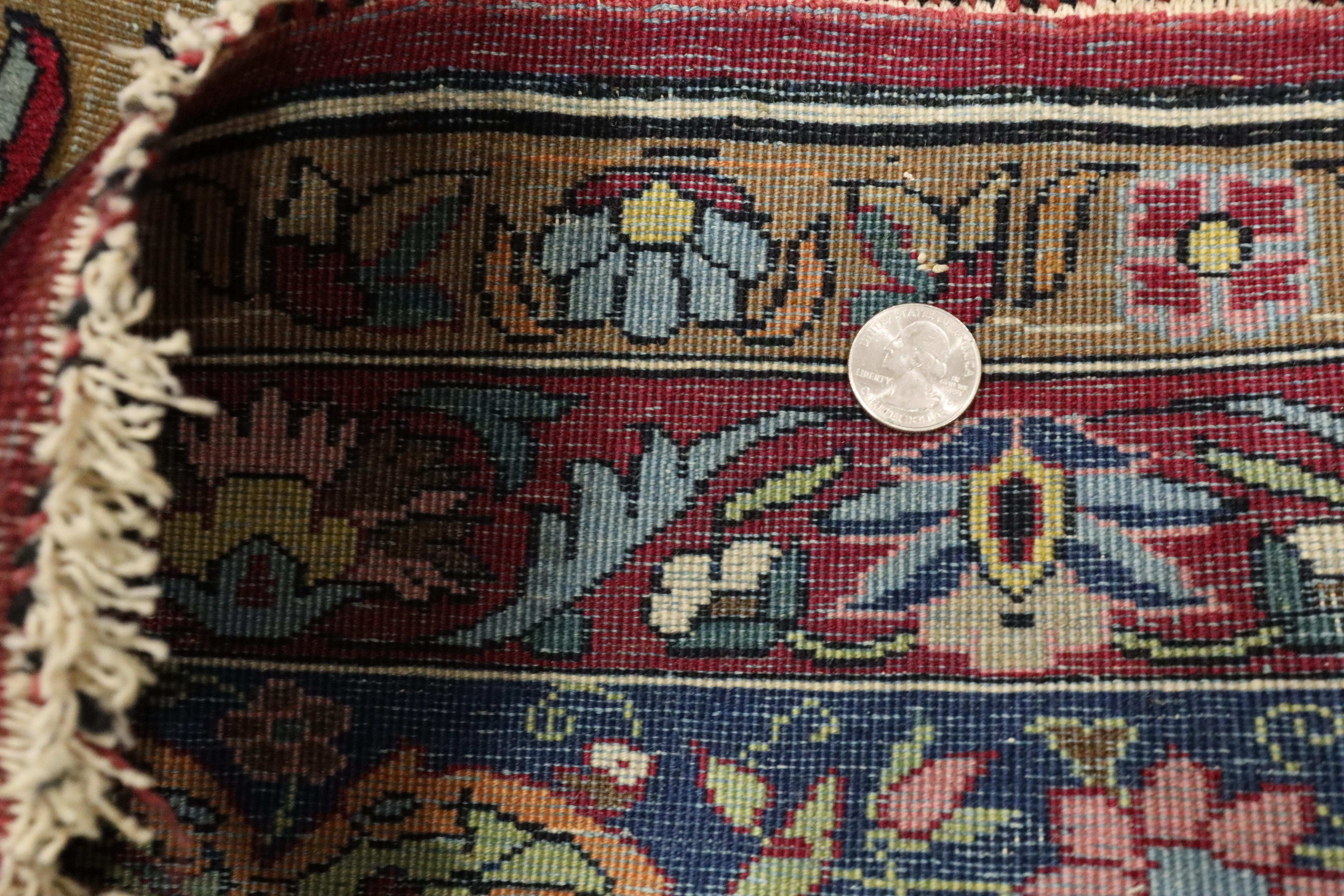 Teheran Antiker Teppich - 6'10