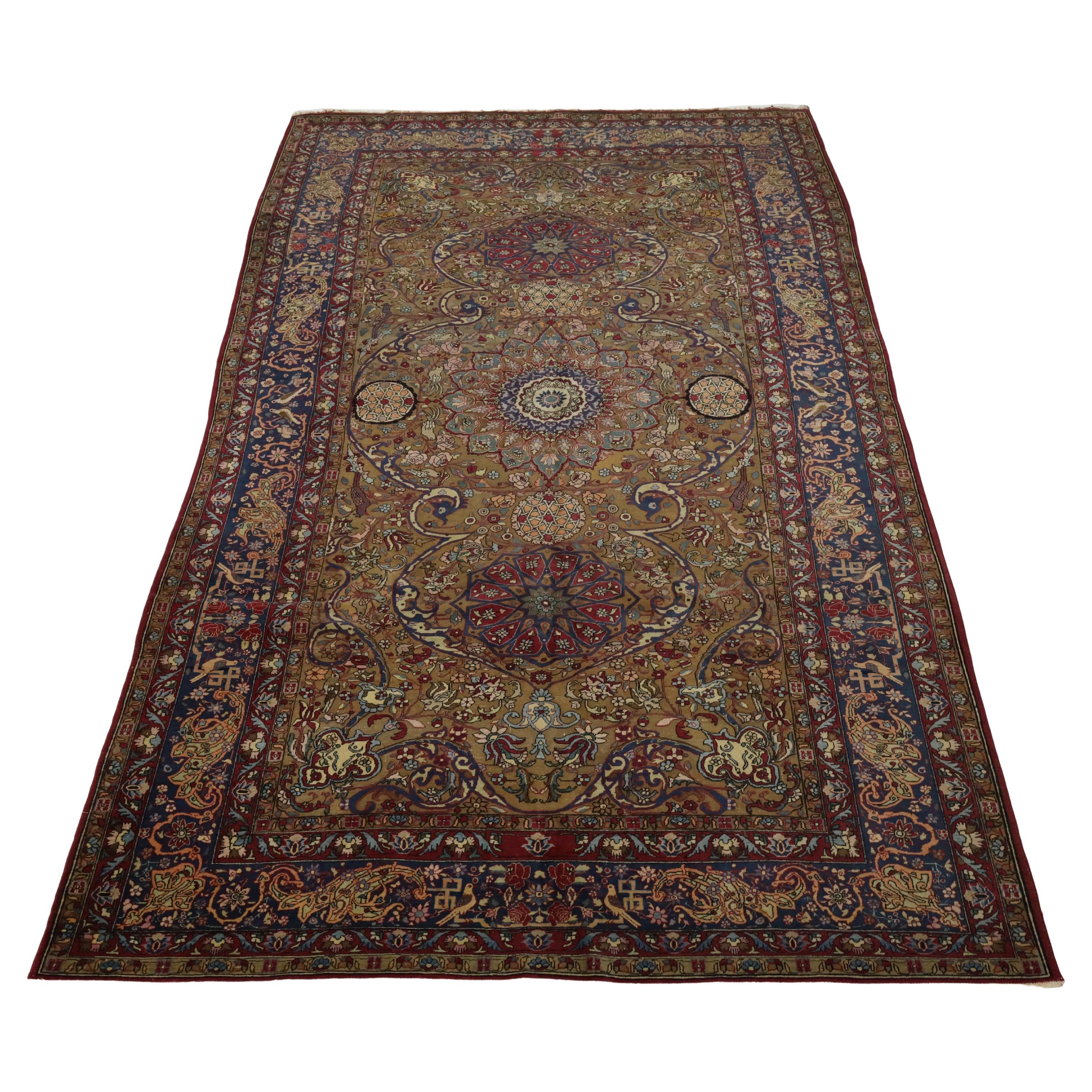 Tehran Antique Rug - 6'10" x 11'5"