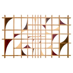 'Teia' Art Deco Style Decorative Wall Panel by Knót Artesanal