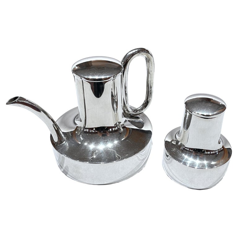 Teapot 924 Silver Marking Italy 800 Silver Tea Set 26 For Sale On