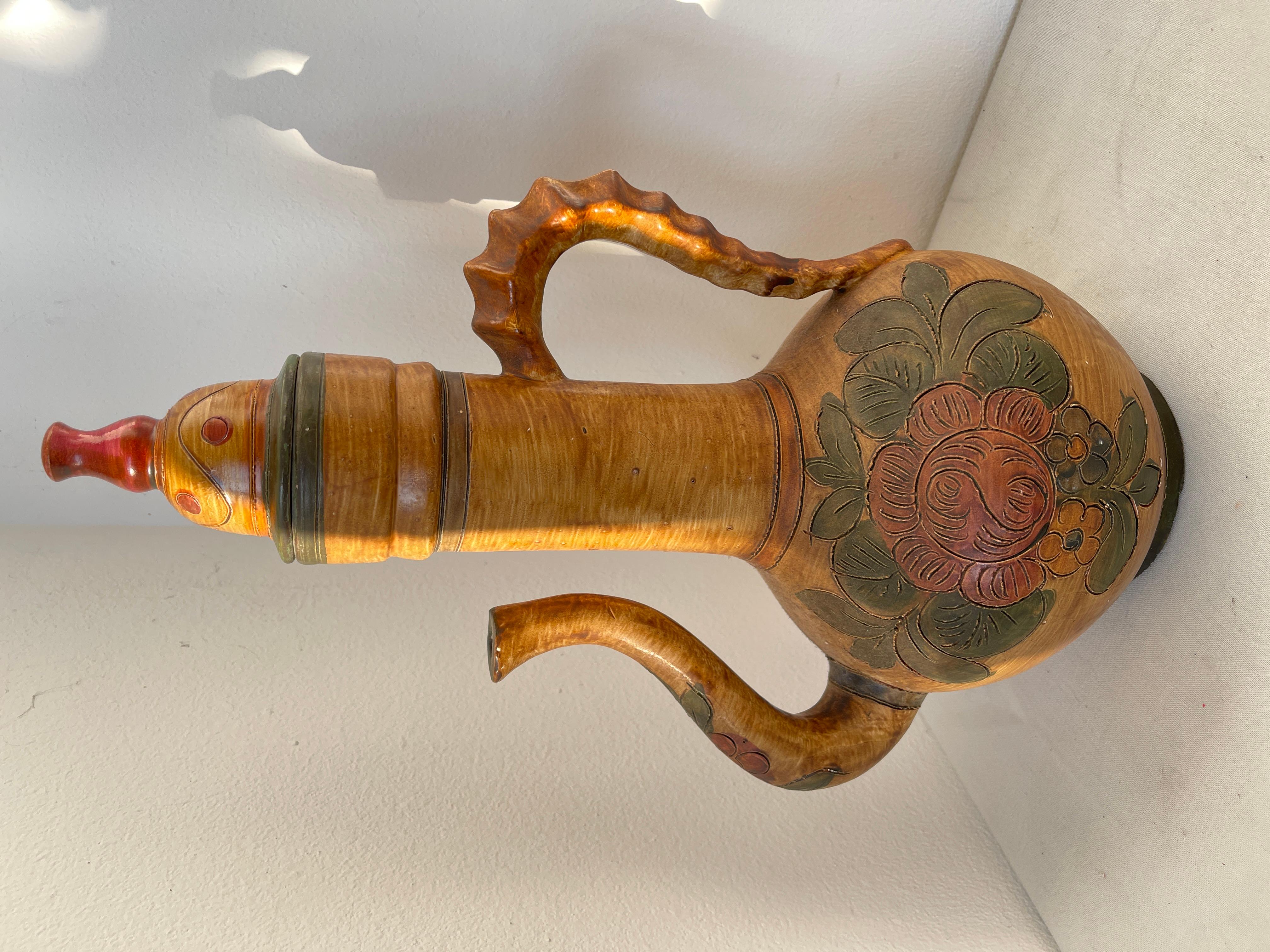 Tetera italiana de terracota años 40 en venta 5