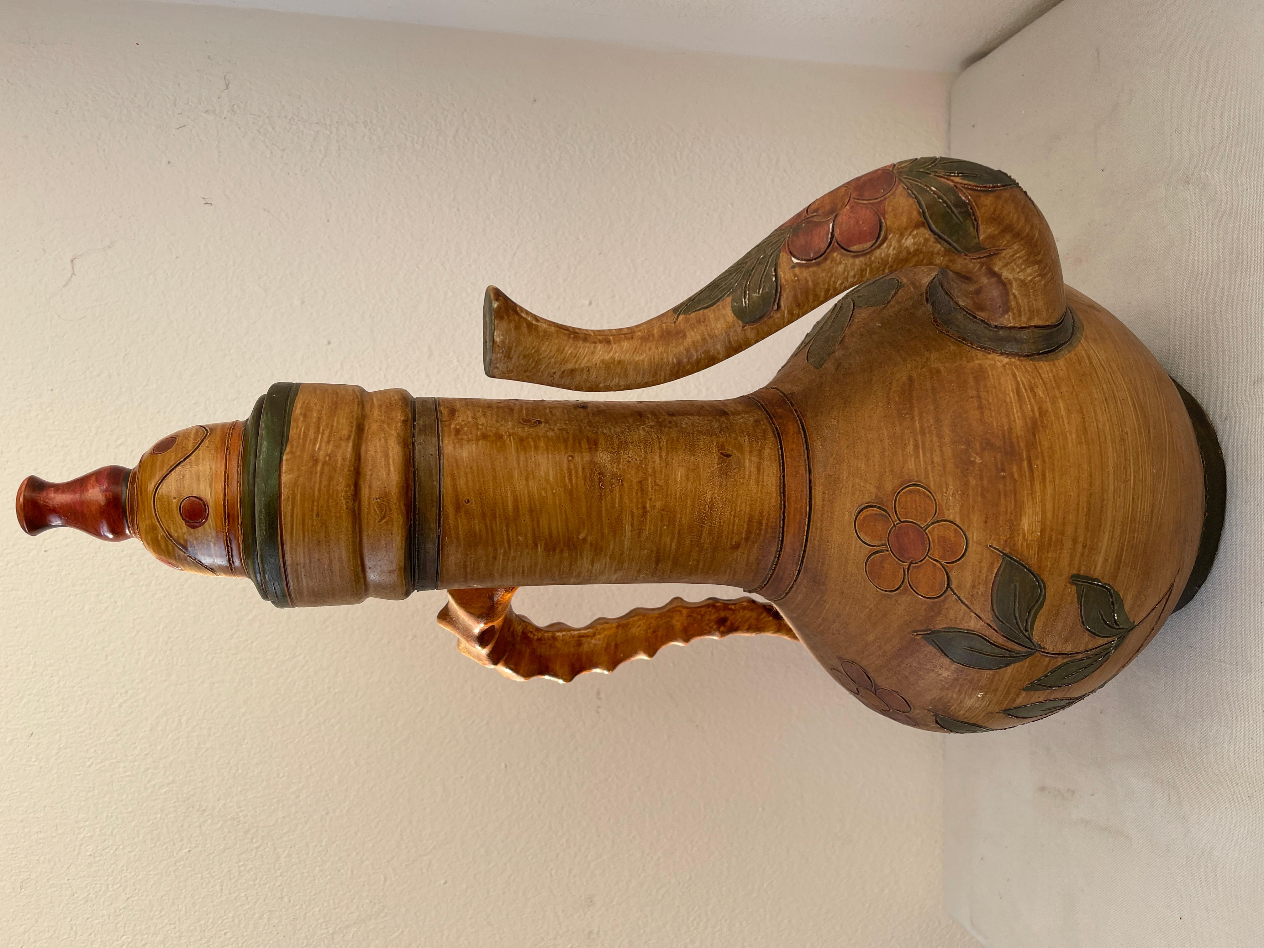Tetera italiana de terracota años 40 en Bueno estado para la venta en Cantù, IT