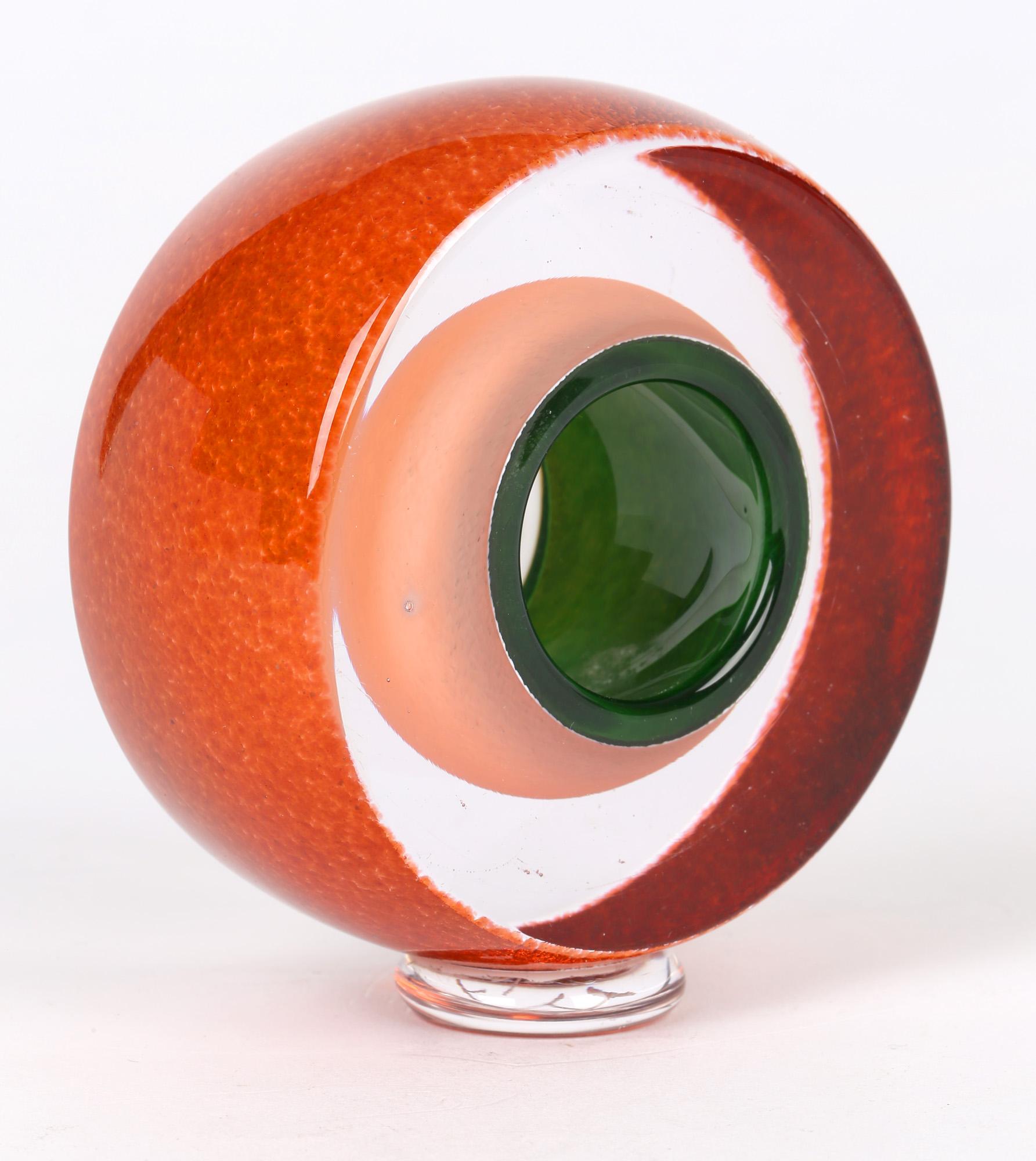 Teign Valley Glass - Fermacarte in vetro artistico scultoreo inglese in vendita 1