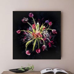 Bouquet XVIII, Mixed Media on Canvas