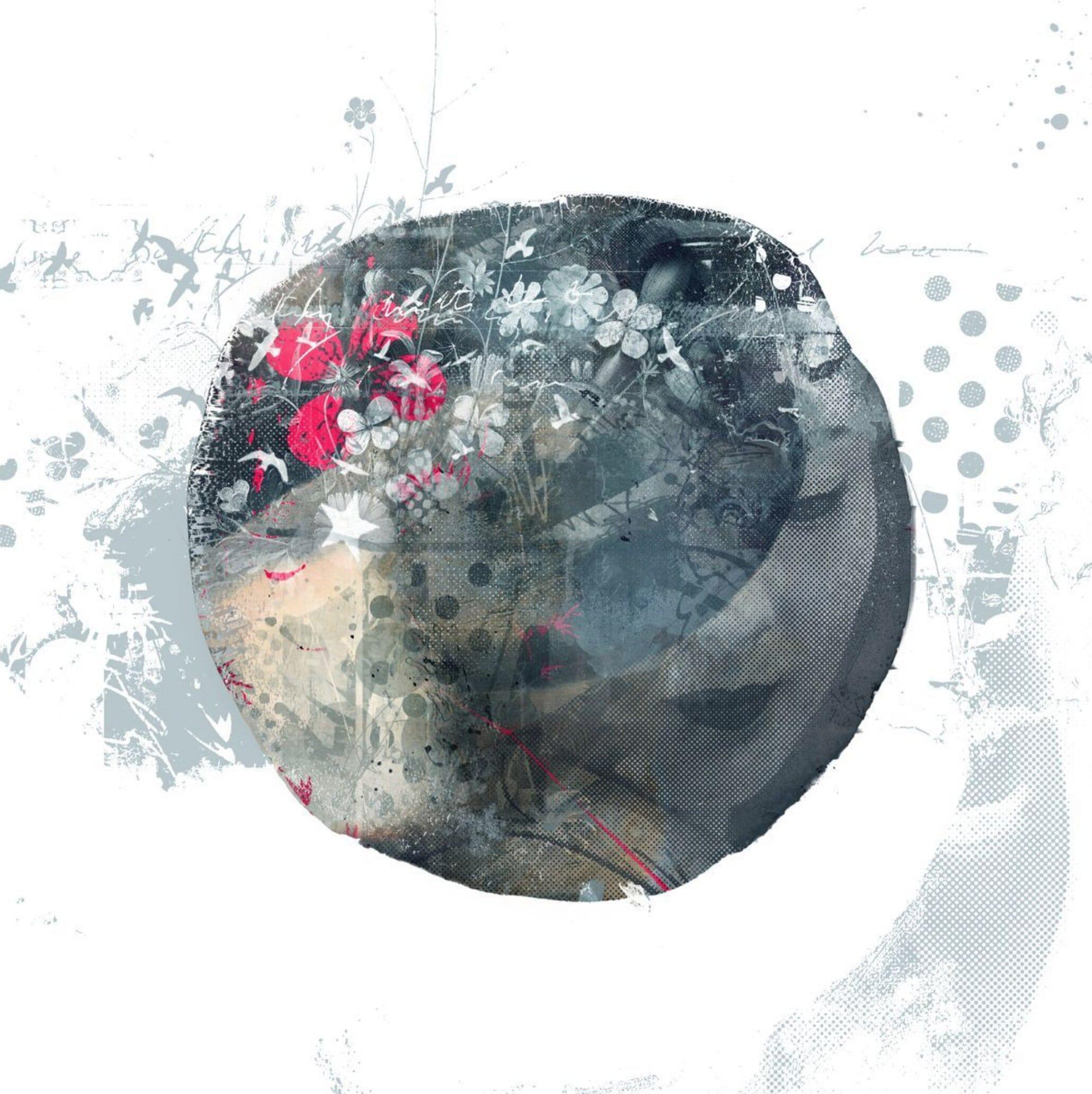 Étude China Delight, techniques mixtes sur toile