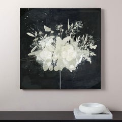 Crows Heart, Mixed Media auf Leinwand