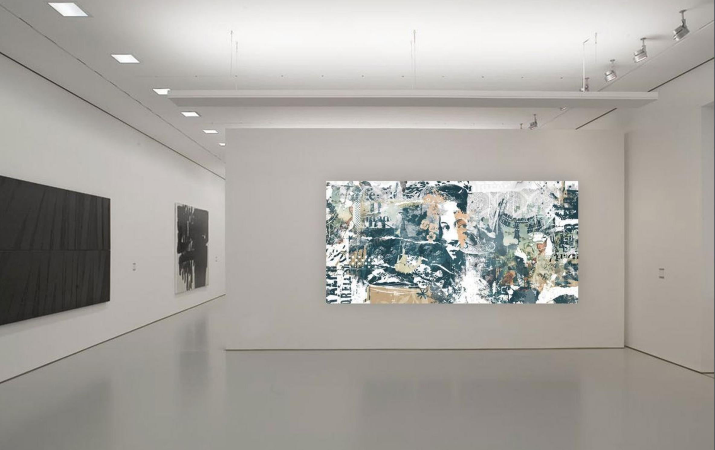 Magdalena, Techniques mixtes sur toile - Contemporain Mixed Media Art par teis albers
