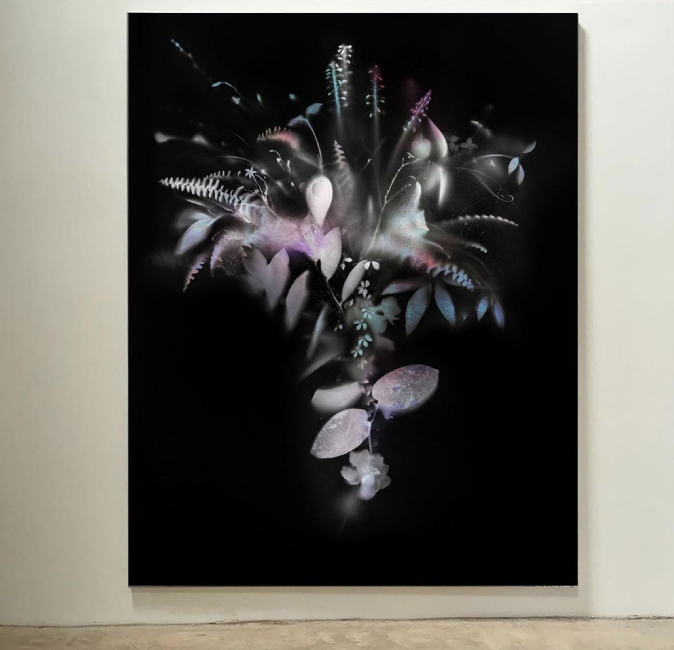 Natural Veil, technique mixte sur toile - Contemporain Mixed Media Art par teis albers