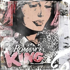 Romance King, Mixed Media on Canvas