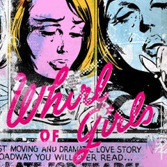 Whirl of girls, Mixed Media on Canvas