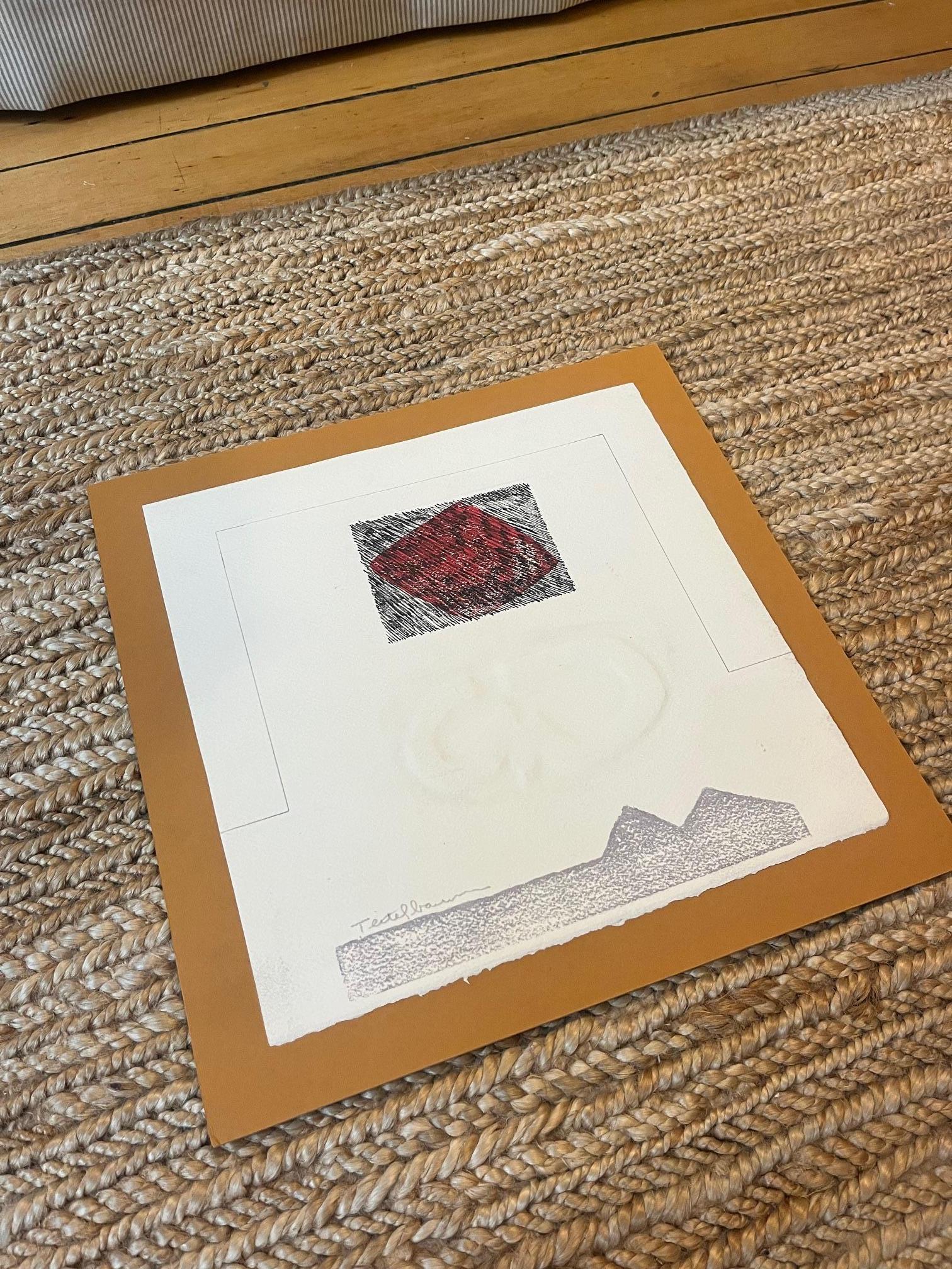 Moderne Teitelbaum Art mixte sur papier en vente