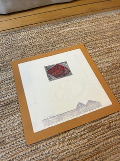 Teitelbaum Mixed Media Art on Paper