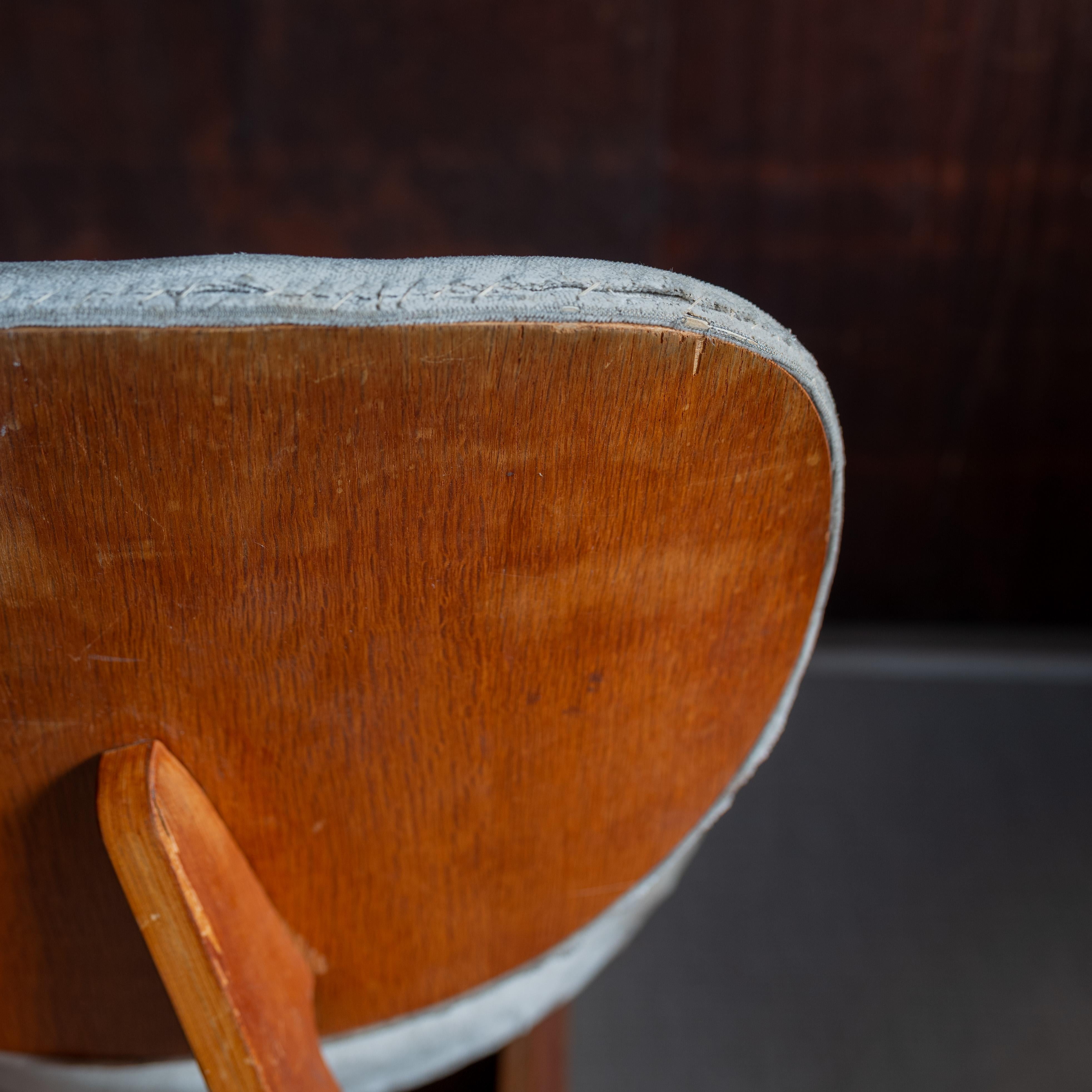 Milieu du XXe siècle Teiza Isu, chaise longue de Junzo Sakakura & Daisaku Cho, Tendo Mokko, Japon en vente