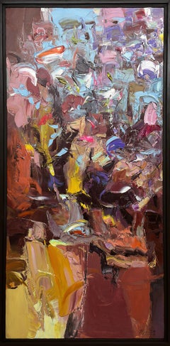 Colours of the Wind by Tejinder Kanda - Contemporary Impasto Painting