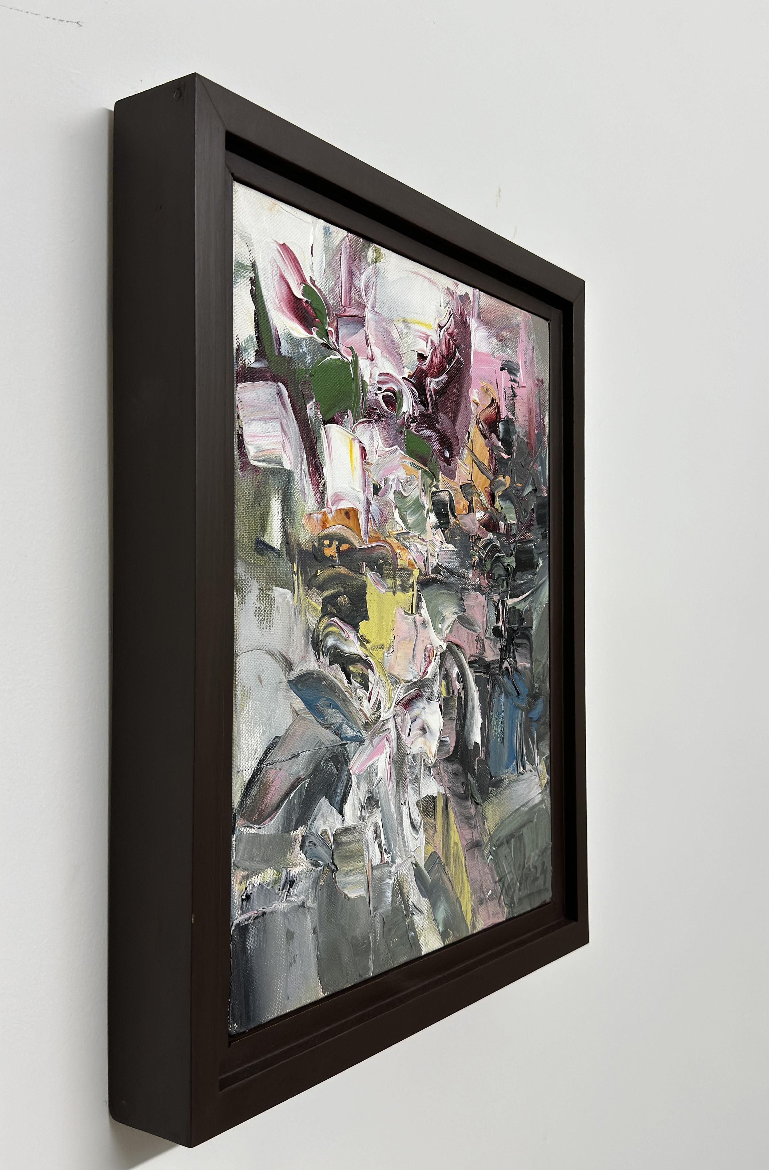 Continuum III by Tejinder Kanda - Contemporary Impasto Painting For Sale 10