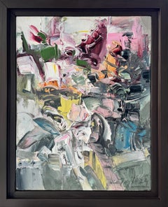 Continuum III by Tejinder Kanda - Contemporary Impasto Painting