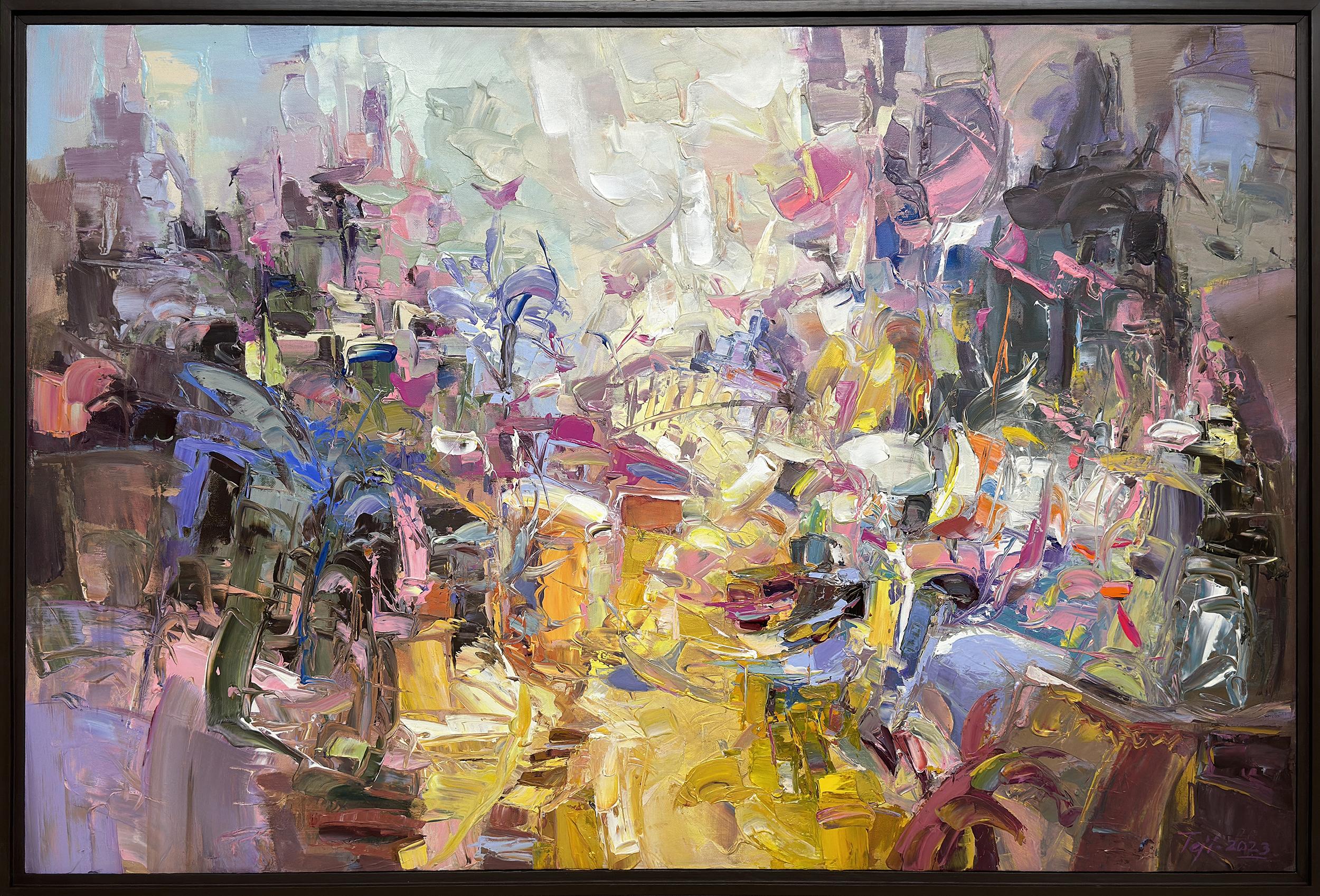 Tejinder Kanda

"In-Within" spiegelt die Erkundung von Zeit und Raum durch den Künstler wider und präsentiert spontane Werke, die absolute Unabhängigkeit verkörpern und frei von vorgefassten Meinungen sind. Diese Kunstwerke stellen eine Reise durch